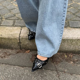 Seline Slingbacks - Sort