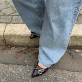 Seline Slingbacks - Mørkebrun