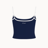 Active Strap Tanktop - Navy - ByStenholt.dk