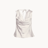 Cleo Draperet Top - Beige