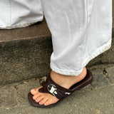 Cow Sandaler - Mørkebrun - ByStenholt.dk