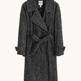 Frida Lang Coat - Sort