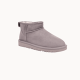 Korte Deluxe Bamsestøvler - Taupe - ByStenholt.dk