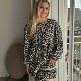 Leopard Bluse - ByStenholt.dk