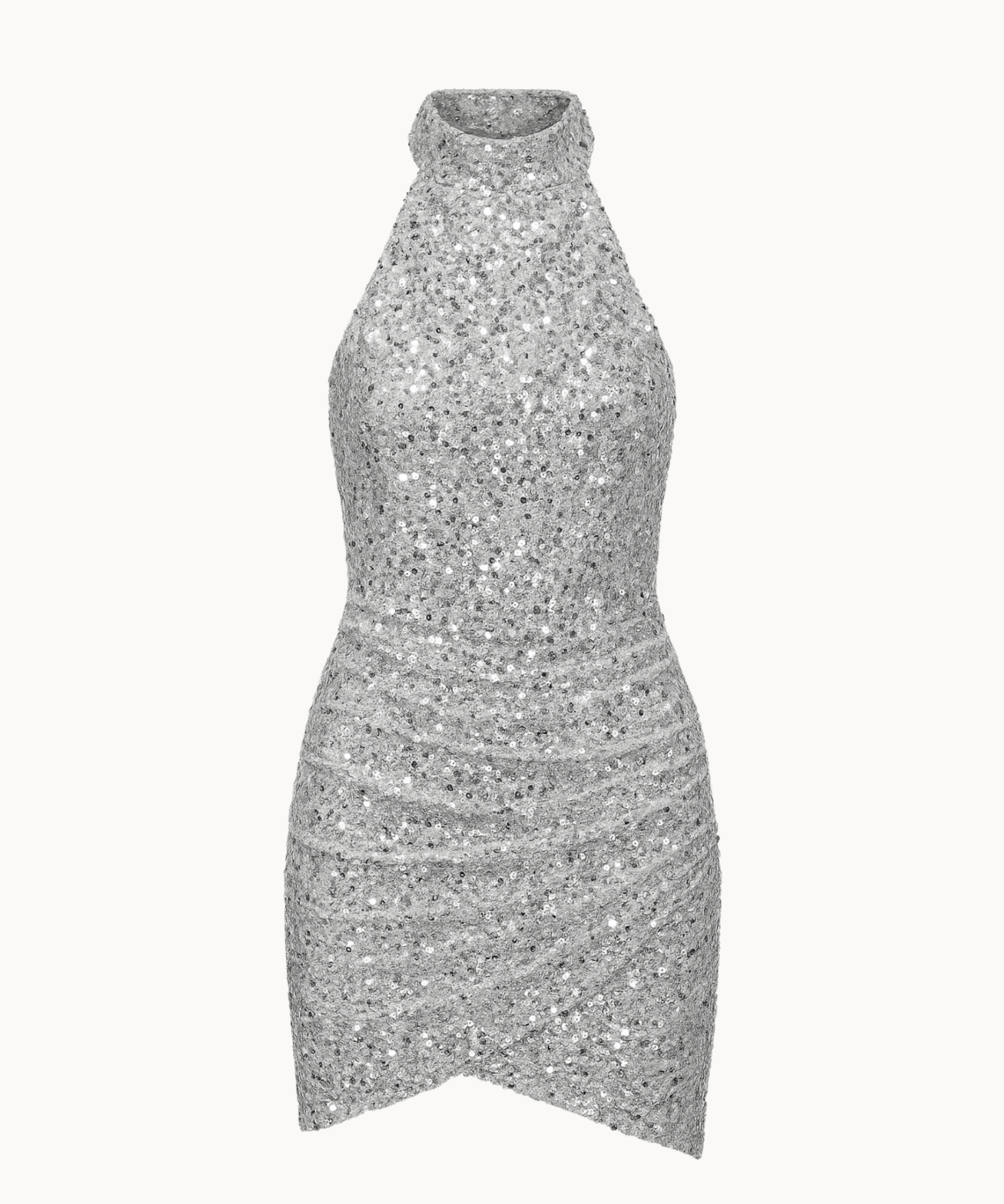 Lily Paillet Kjole - Sølv - ByStenholt.dk