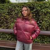 Nola Puffer Jakke - Bordeaux - ByStenholt.dk