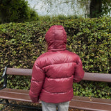 Nola Puffer Jakke - Bordeaux - ByStenholt.dk