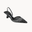 Rhinsten Slingback Pumps - Sort - ByStenholt.dk