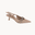 Studded Slingback Pumps - Beige - ByStenholt.dk