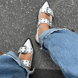 Zara Slingbacks - Hvid - ByStenholt.dk