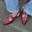Zara Slingbacks - Rød - ByStenholt.dk