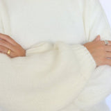 Cozy Strik - Hvid