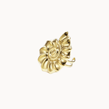 Alva Shell Ring - Guldbelagt