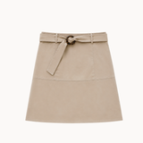 Skandi Midi Nederdel - Beige