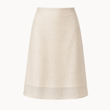 Carrie Midi Nederdel - Beige