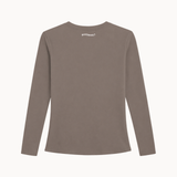 Active Langærmet Bluse - Beige