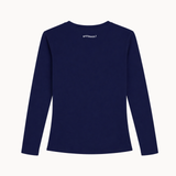 Active Langærmet Bluse - Navy