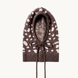 Strikket Balaclava - Bambi Mørkebrun