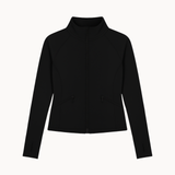 Active Zip Jakke - Sort
