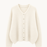 Strikket Cardigan - Creme