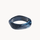 Ruby Chunky Bangle - Blå