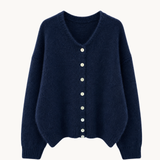 Strikket Cardigan - Navy