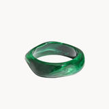 Ruby Chunky Bangle - Grøn