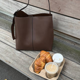 Ava Skuldertaske - Brun