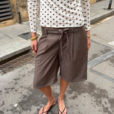 Vide Bermuda Shorts - Mørkebrun