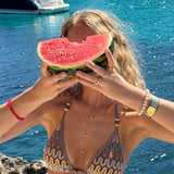 Hjerte Drop Halskæde - Guldbelagt