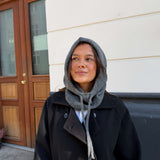 Strikket Balaclava - Grå