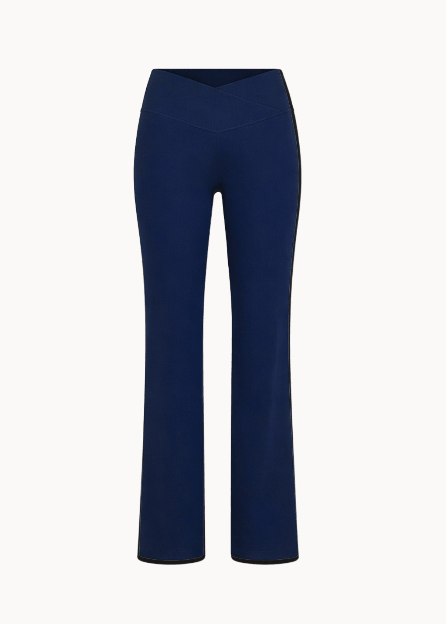 Active Straight Wrap Tights - Navy - ByStenholt.dk