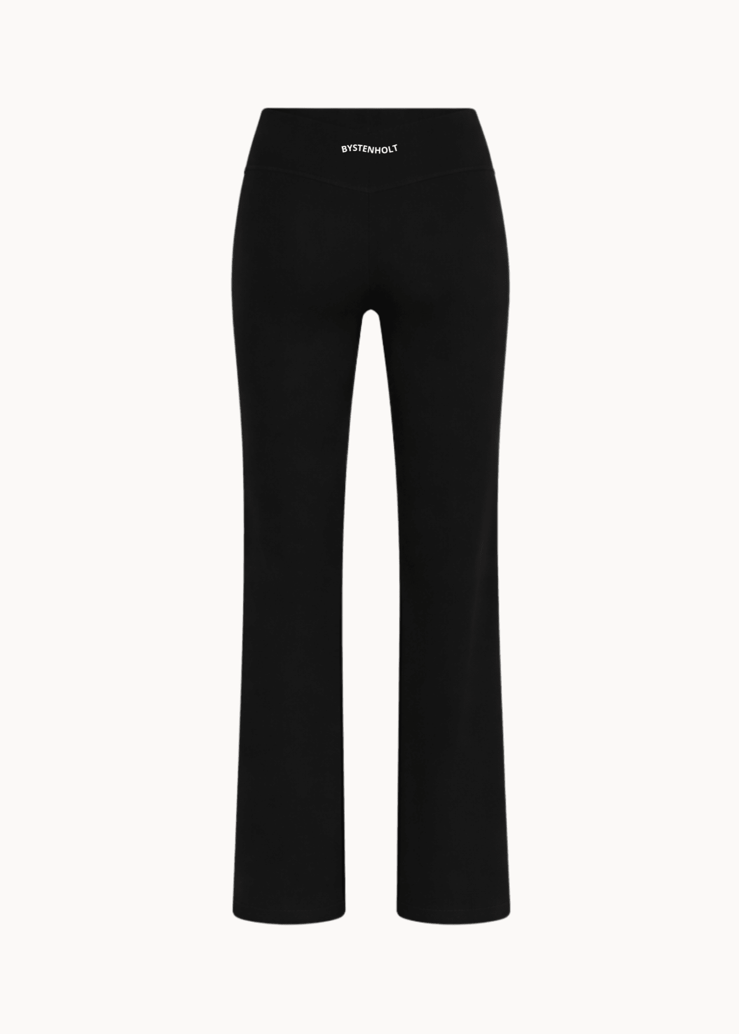 Active Straight Wrap Tights - Sort - ByStenholt.dk
