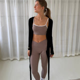 Active Strap Top - Beige - ByStenholt.dk
