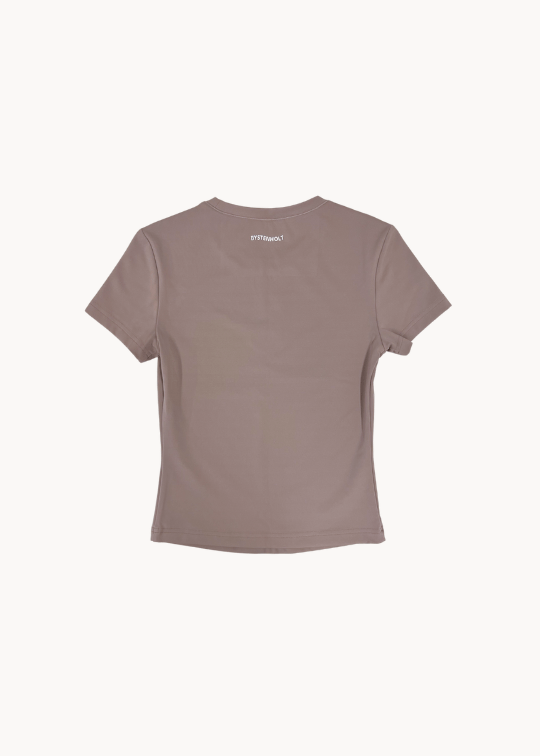 Active T-shirt - Beige - ByStenholt.dk