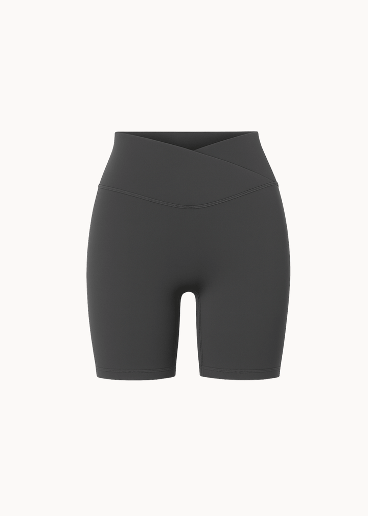 Active Wrap Shorts - Grå - ByStenholt.dk