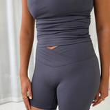 Active Wrap Shorts - Grå - ByStenholt.dk