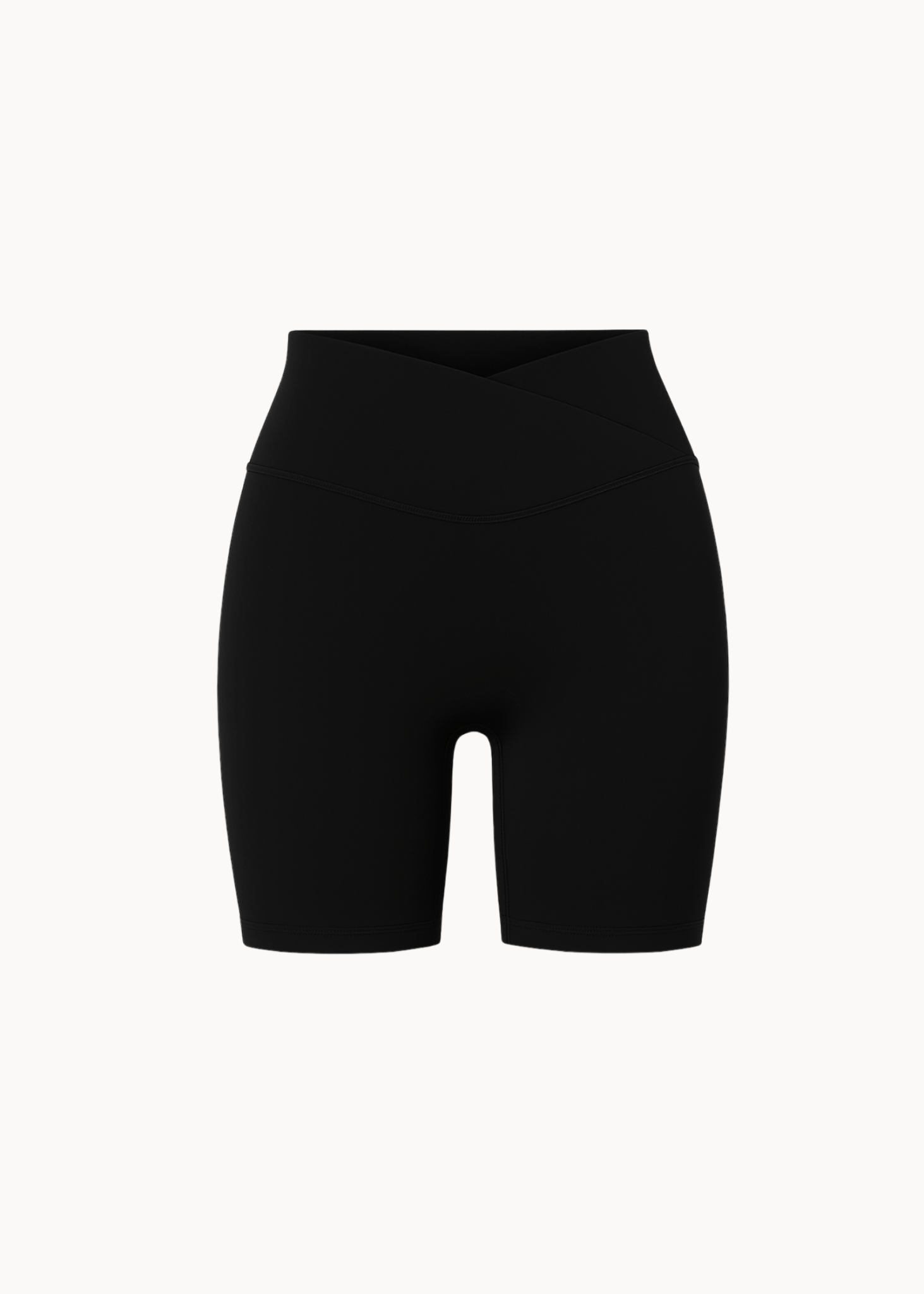 Active Wrap Shorts - Sort - ByStenholt.dk