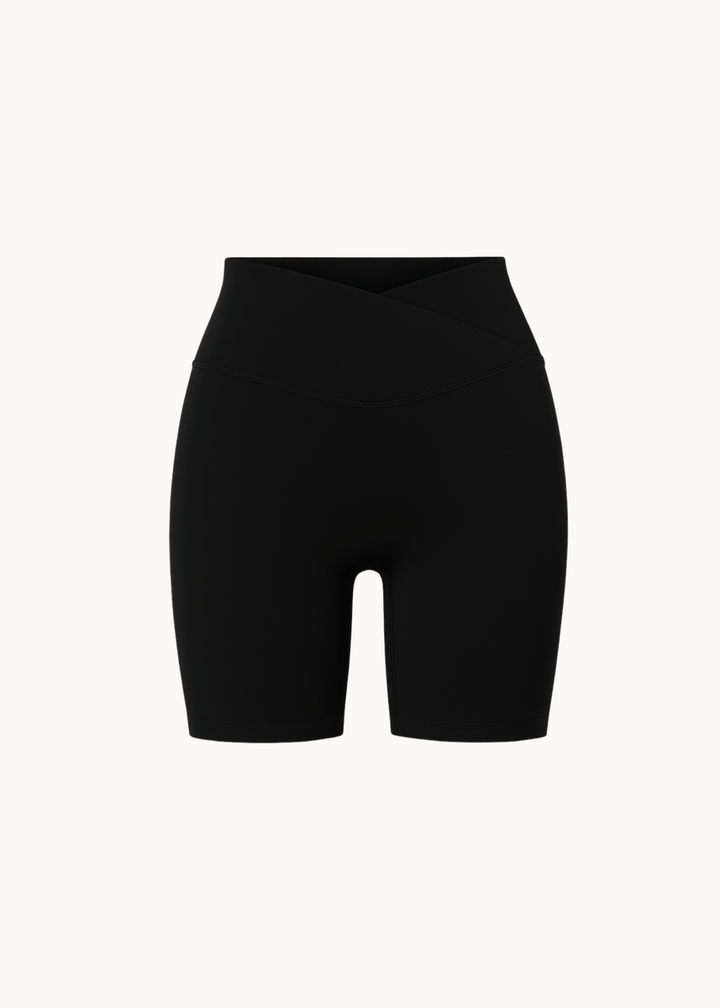 Active Wrap Shorts - Sort - ByStenholt.dk