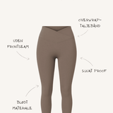 Active Wrap Tights - Hvid - ByStenholt.dk