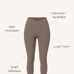 Active Wrap Tights - Navy - ByStenholt.dk