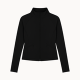 Active Zip Jakke - Sort - ByStenholt.dk