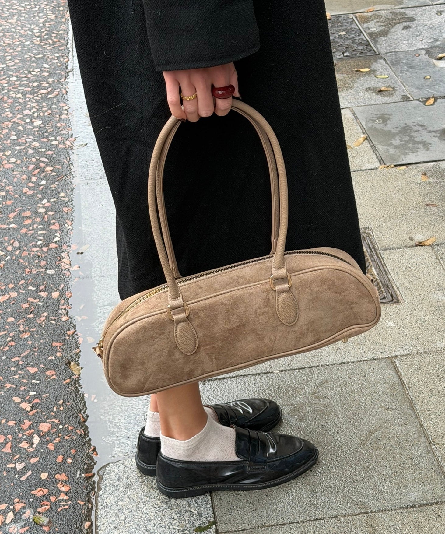 Alba Taske - Taupe - ByStenholt.dk