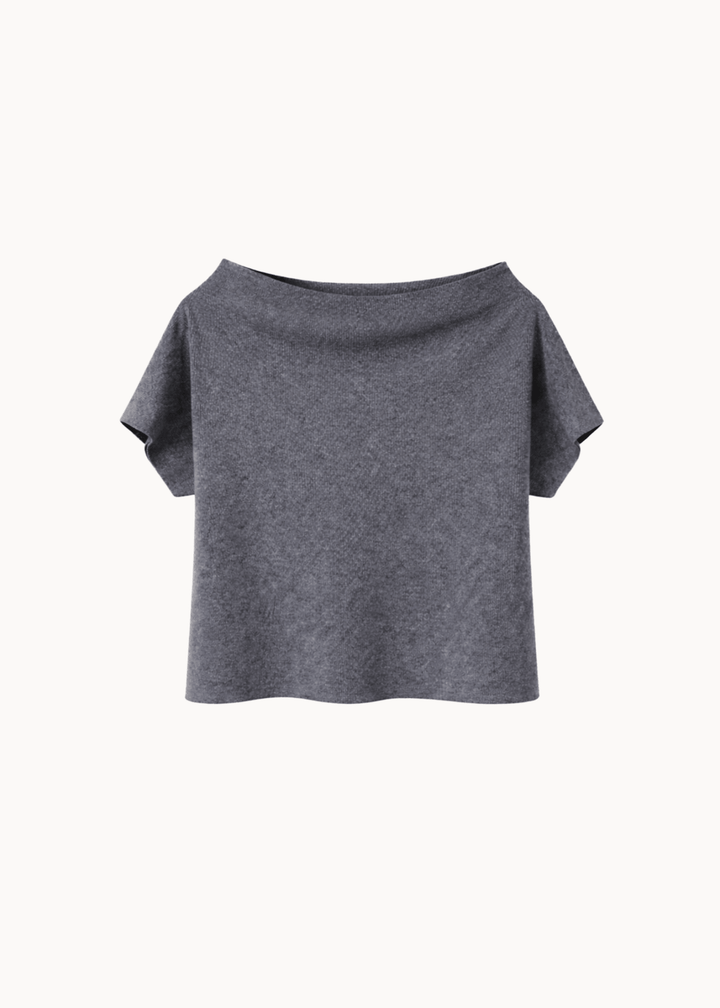 Asta Sleeveless Strik - Grå - ByStenholt.dk