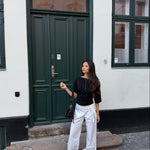 Audrey Low Waist Jeans - Hvid - ByStenholt.dk