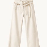 Audrey Low Waist Jeans - Hvid - ByStenholt.dk