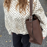 Ava Skuldertaske - Brun - ByStenholt.dk