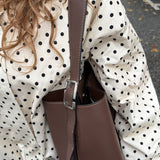 Ava Skuldertaske - Brun - ByStenholt.dk