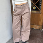 Baggy Habitbukser - Taupe - ByStenholt.dk