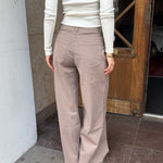 Baggy Habitbukser - Taupe - ByStenholt.dk